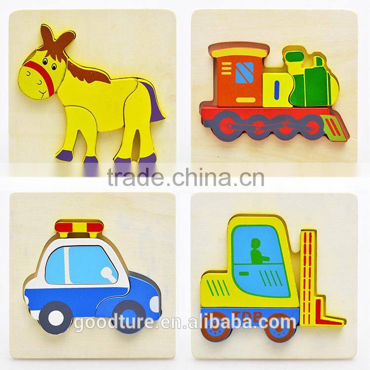 Wooden Small Puzzles For Small Kids