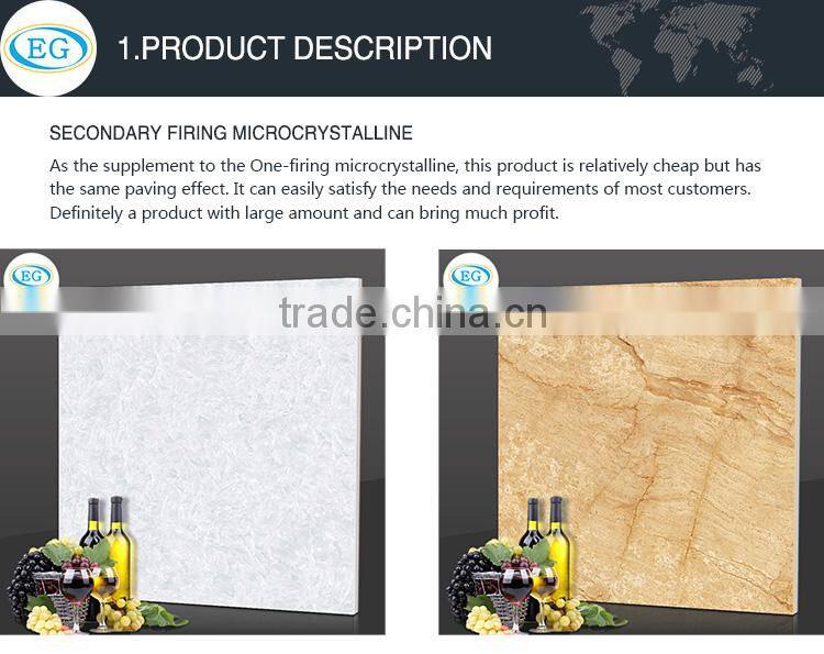 80x80 Gorgeous waterfloor bianco white marble stone glazed porcelain tile