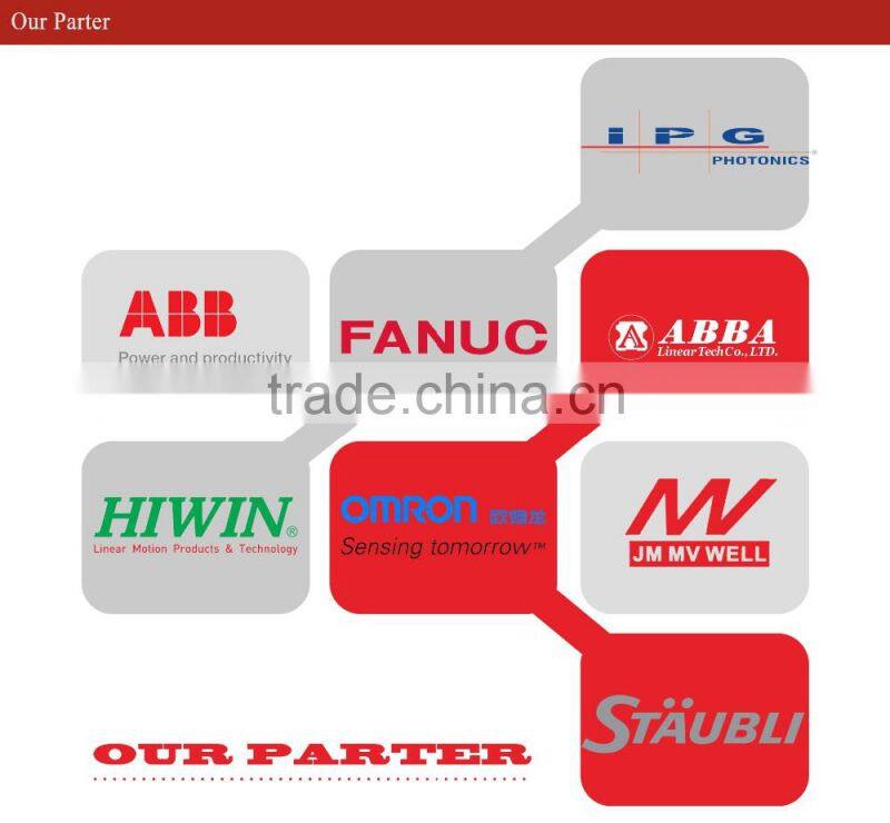 CNC Fiber Laser Cutting Machine with Constant Speed Geared Servo Motor