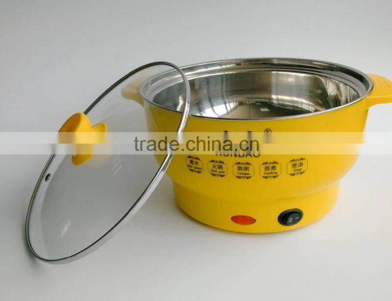 HHD Food Grade Top Sale Silicone Food Steamer&vegetable Steamer Pot