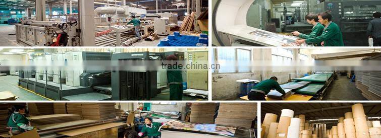 China supplier export food grade cardboard muffin packaging box