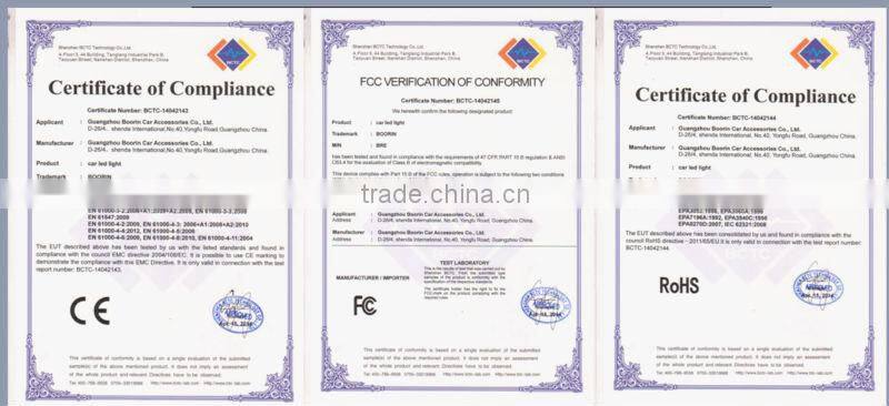 Super visibility 2015 New 4 side led motor headlight