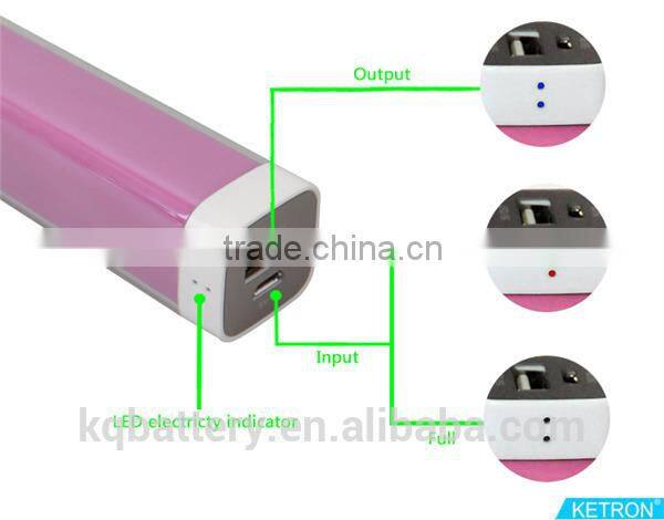 korea cell 3000mah lipstick power bank solar powered portable heater