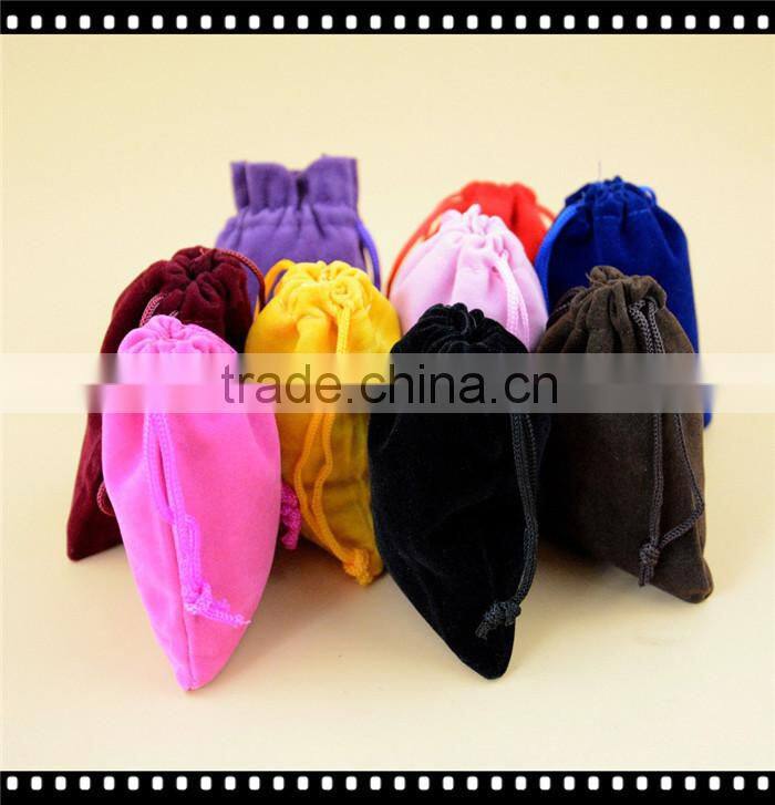 2013 hot sale velvet jewellery bag
