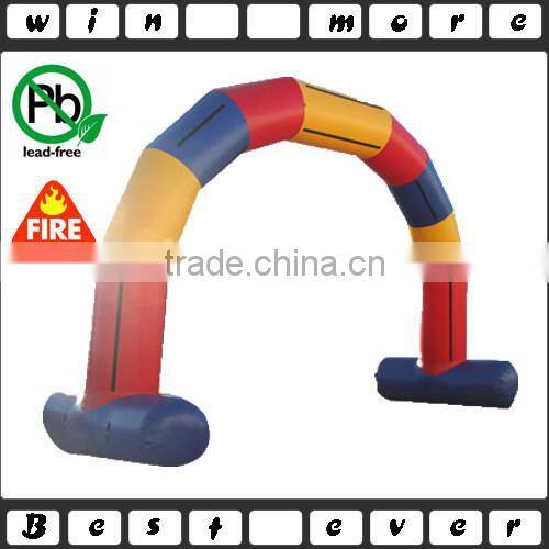 commercial inflatable arch for promotion, colorful park arch inflatables