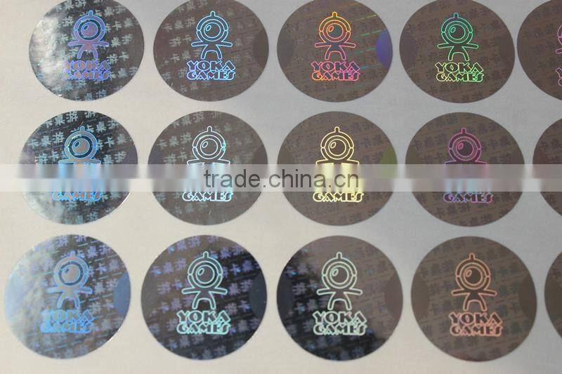Hologram security VOID stickers