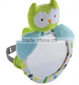 plush baby car mirror/baby bear car mirror/baby car seat/baby mirror car