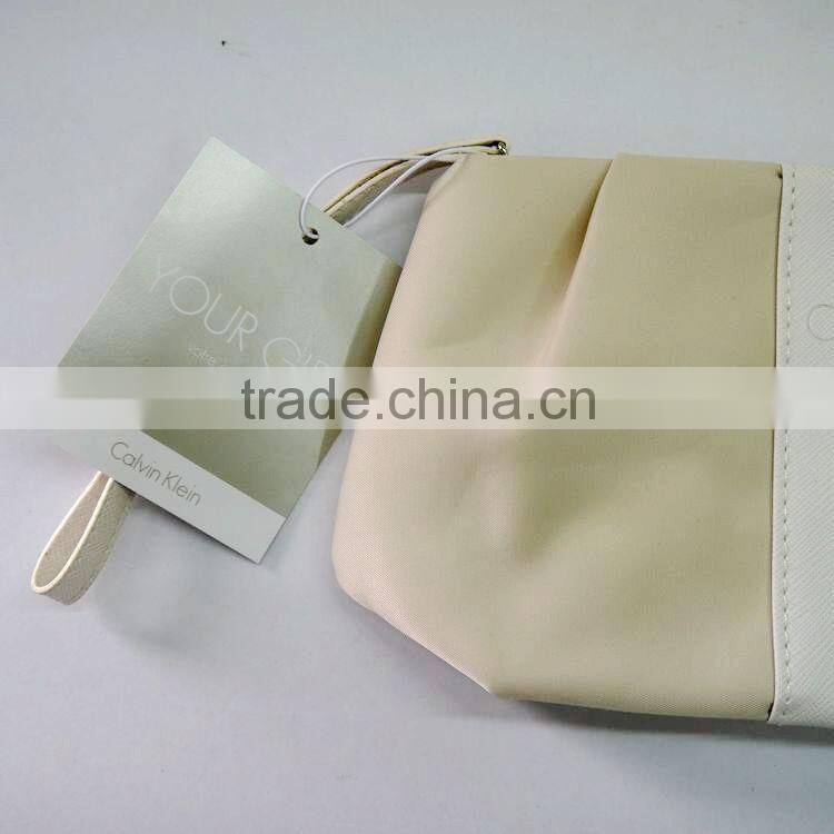 2016 fashion cosmetic bag portable polyester makeup bag lightweight cosmetic bag for women