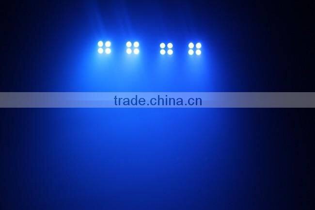 CE&RoHs Certificate DMX LED 4Par System DJ Light 16x8W 4in1 RGBW