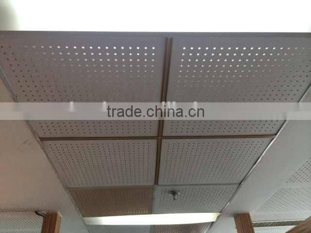 perforated gypsum ceiling tiles