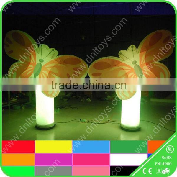 Latest design Led inflatable butterfly