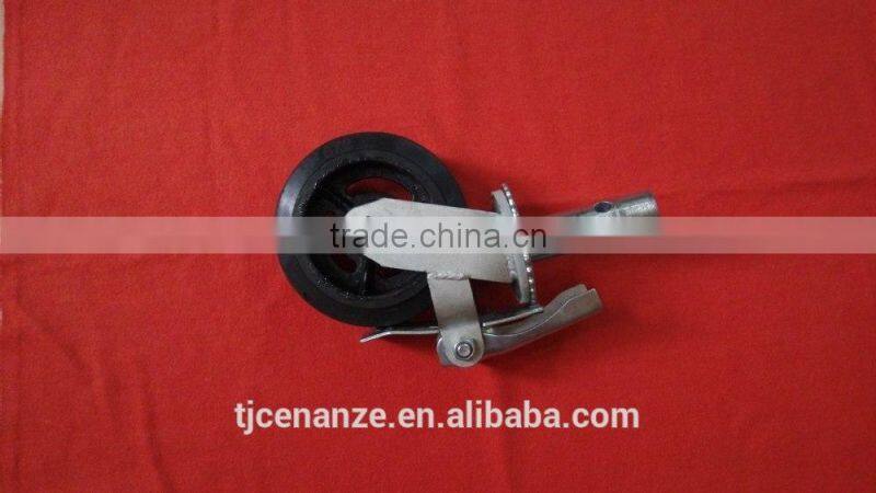 heavy duty 6" 8" scaffolding caster wheels(with or without brake)