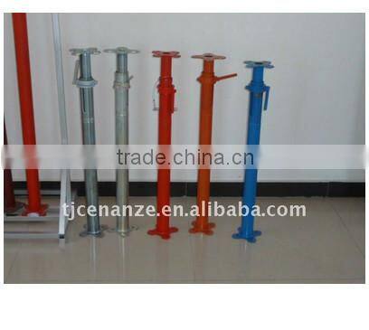 painted used in construction/scaffolding shoring post props jack and pull push scaffolding props