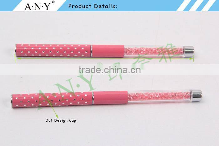 ANY Nail Art Beauty Design UV Gel Nails Building Rhinestone Pink Nail Brush Pennelli
