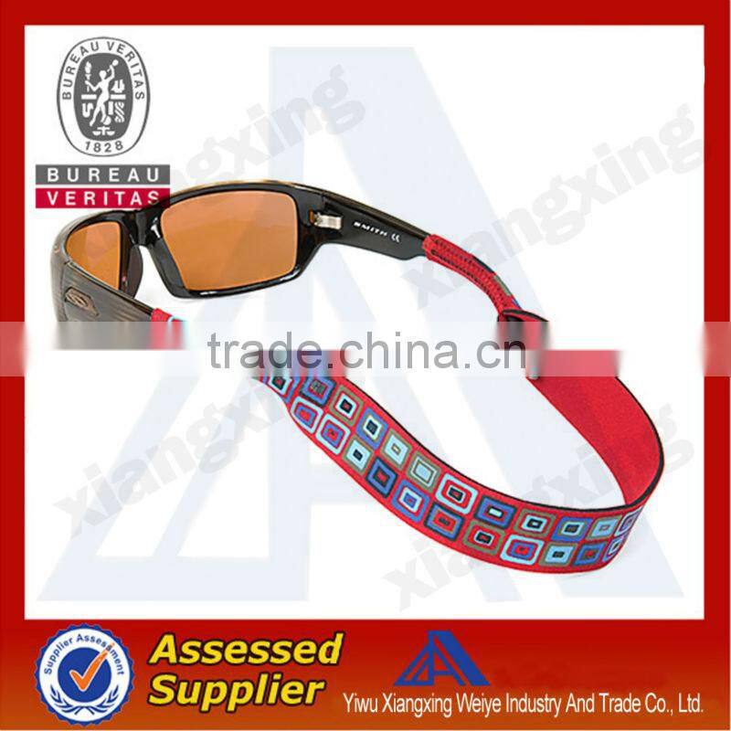 Fashion printing neoprene sunglasses neck strap buy directly from china manufacture