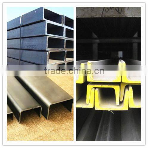 Hot Rolled Mild Metal U Shaped Beam U Channel Steel For Construction