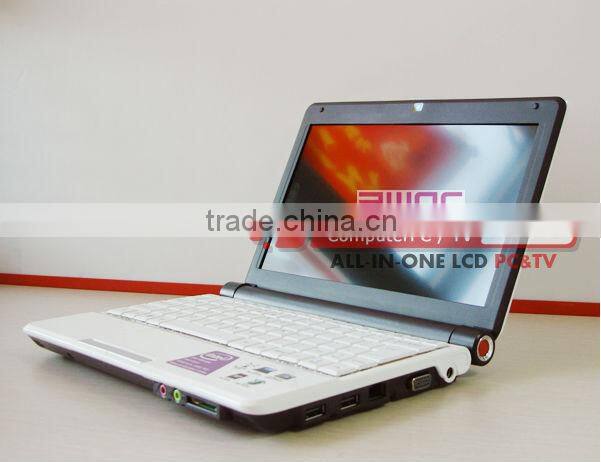 new mini laptop 10.2 inch intel Atom D2500 windows7 netbook laptop computer