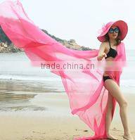 Fashion Women Lady Chiffon Soft Scarves Long Wraps Shawl Beach Scarf New Style