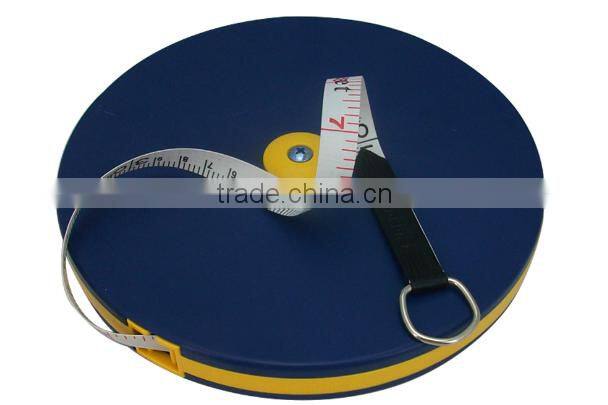 50m 165ft ABS case Machinist Tape Measure with high qulity fiberglass measure tape