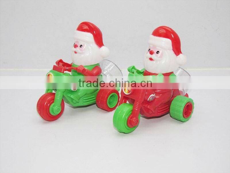 Christmas toy,Santa Claus pull back car candy toys