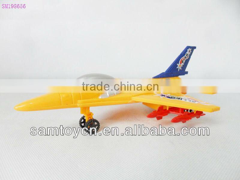 Plastic pull string helicopter toy,plane toy