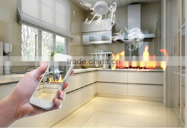 8Ch NVR Central Control System Alarm Host Complete Home Security System Smoke Detector