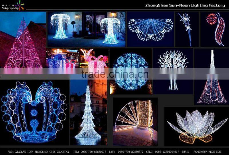 indoor decoration led tree lighting