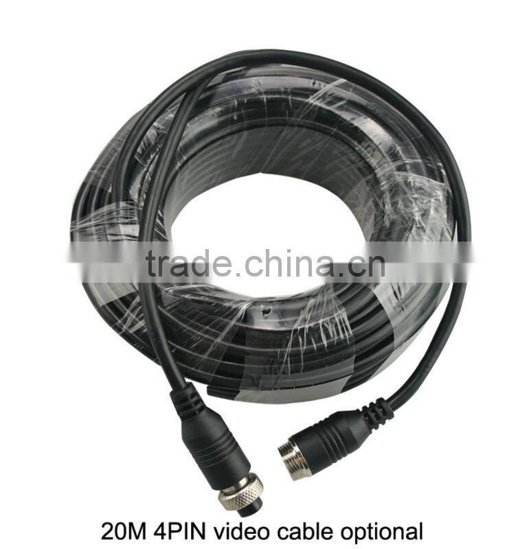 CCD 18 LED Night Vision Car Bus Truck RV Waterproof IR Reversing Camera Truck Rear View Camera