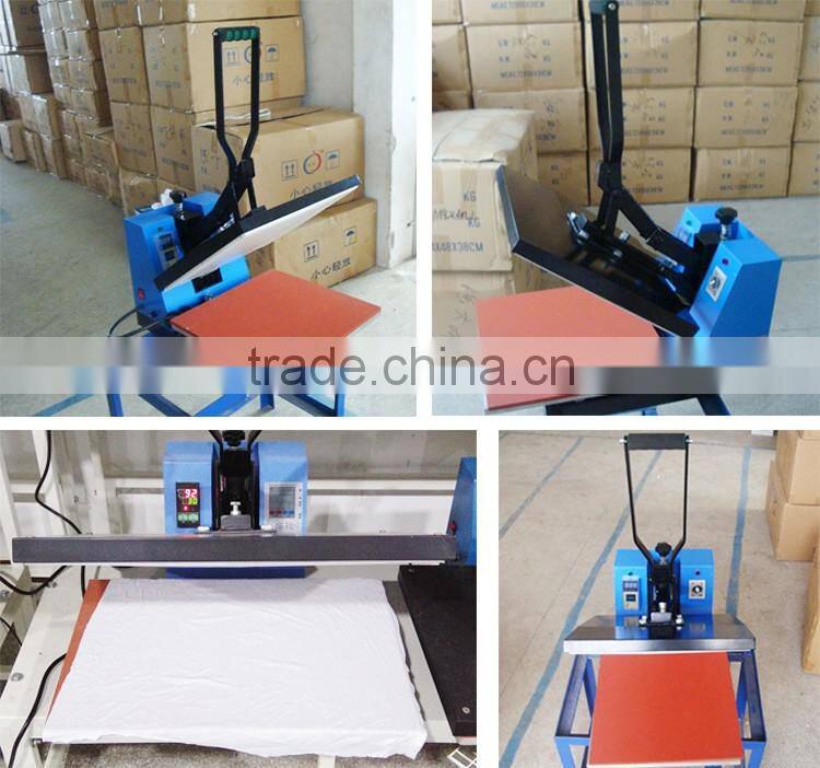 Best quality manual t-shirt printing heat transfer press machine