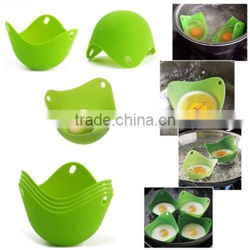 Popular Silicone Egg Poacher - 2 Pack Egg Cups Egg Cooker or Egg Boiler