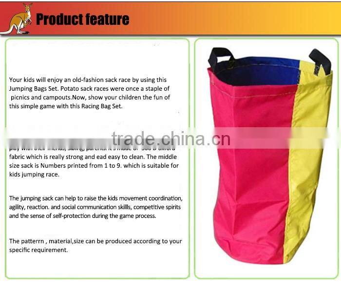 child outdoor toys jumping bag set