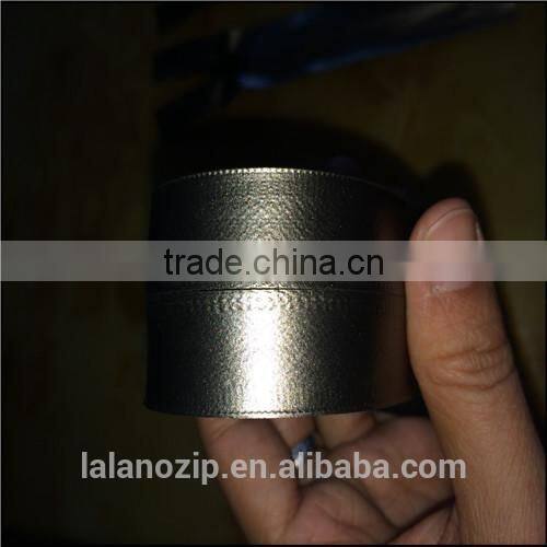 NO.7 raincoat waterproof zipper eco-friendly in antique brass color