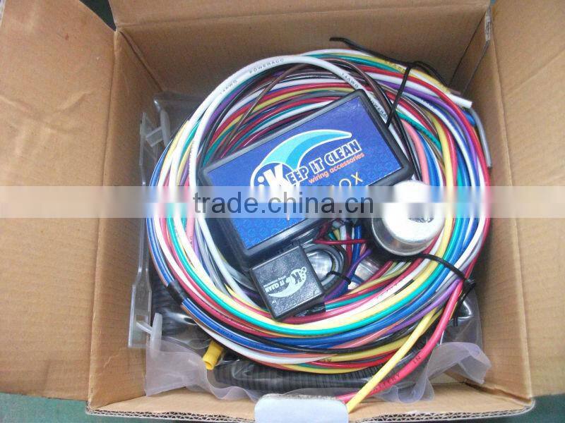 auto ECU fuel injection control wire harness