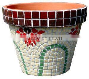 colorul petal and square shape for DIY craft ceramic tile