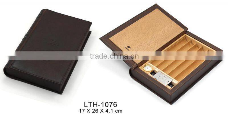 Cohiba travel leather cigar case supplier