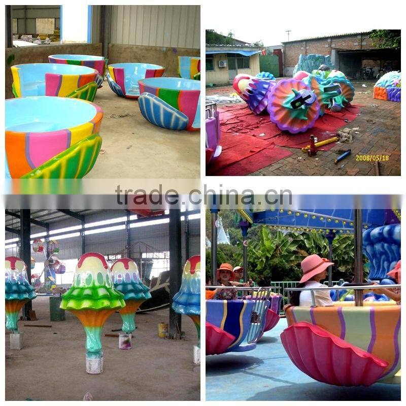More than 10 years experience in outdoor playground equipment happy jellyfish rides