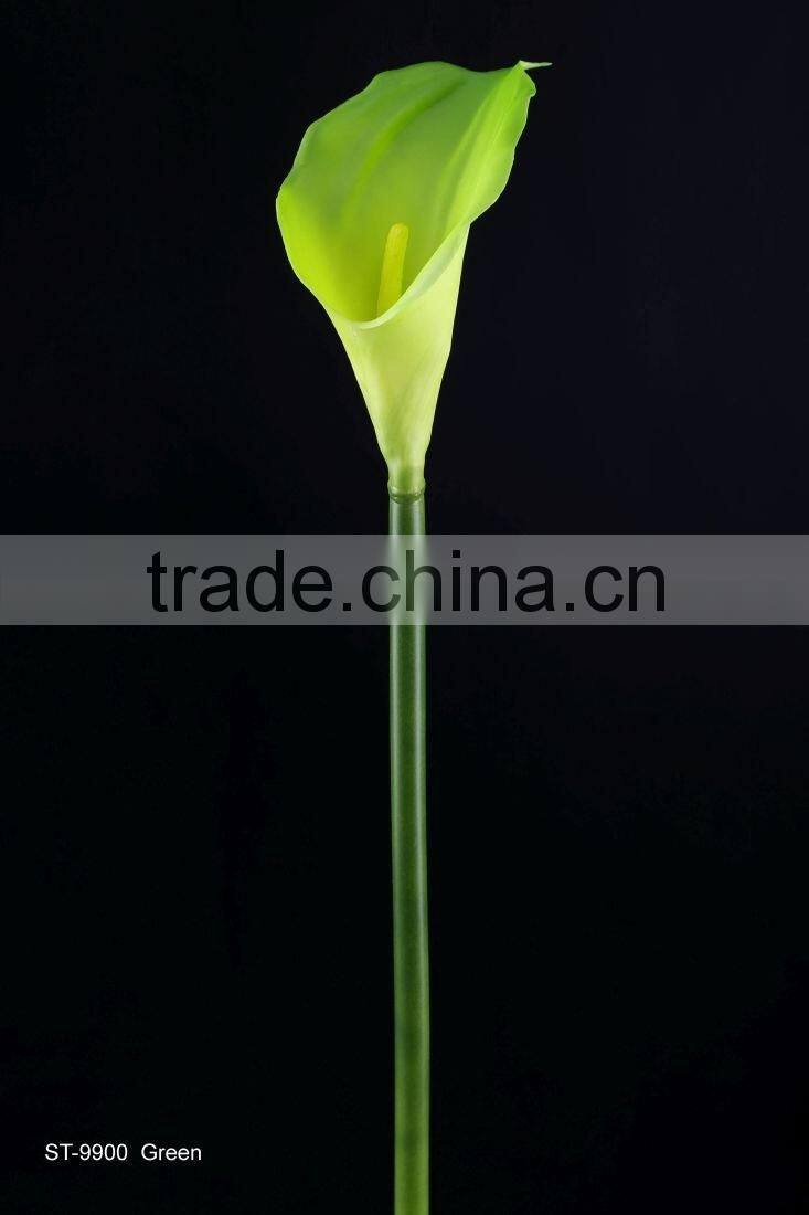 64 cm PVC Real Touch Calla Lily Spray Artificial Flower
