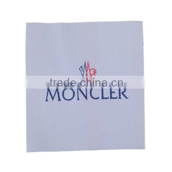 High quality custom garment woven label