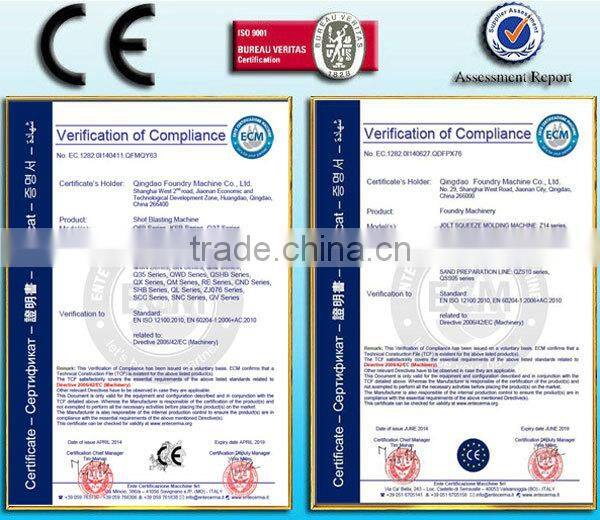 QXY Series Steel Plate Pretreatment Line Pedrail Shot Blasting Machinery