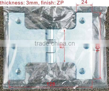 Steel parliament hinge, H-shaped hinge