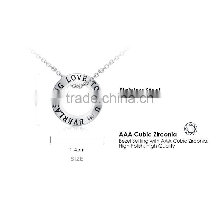 Mens jewelry stainless steel ring pendant for Women