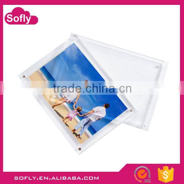Lucite Picture Frames, Magnetic Photo Frame, Acrylic Display Rack