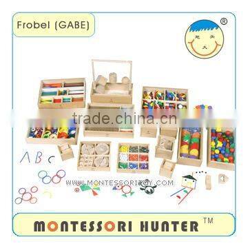 GABE 3 First Block Series, Preschool Educational Froebel Toys