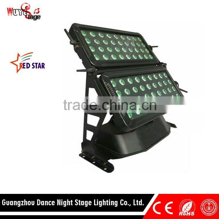 Alibaba Express Wall Washer Light 72pcs Projector LED Outdoor Waterproof 10w Double-head LED Spot RGBW