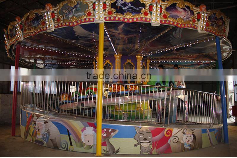 Kiddy Car Rides Mini Shuttle Track Car Indoor Outdoor Game