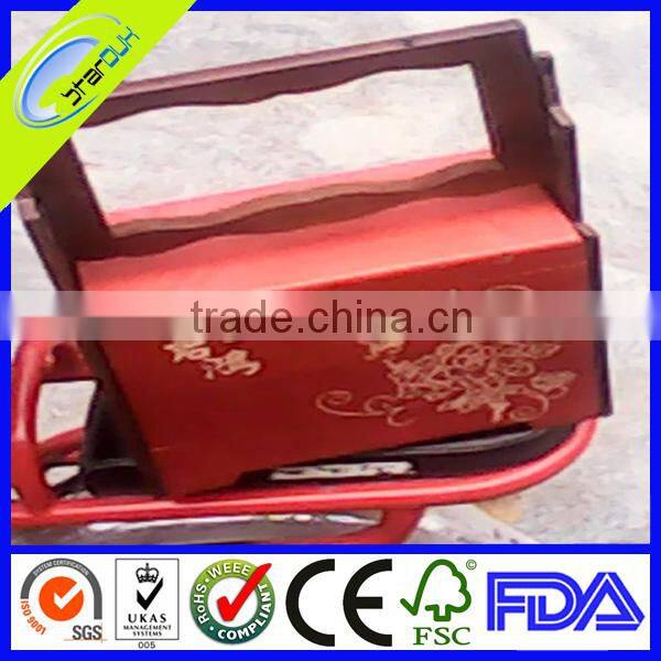 high quality wooden wedding box invitation