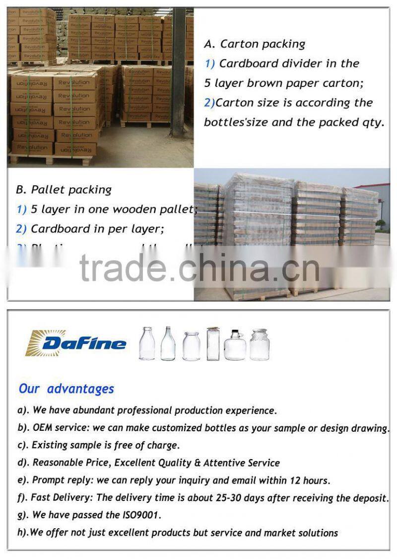 cheap price 500G High Quality round glass Honey Bottle honey bee jar with plastic cap