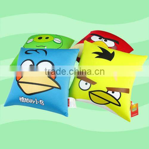 colorful polystyrene beads cushion