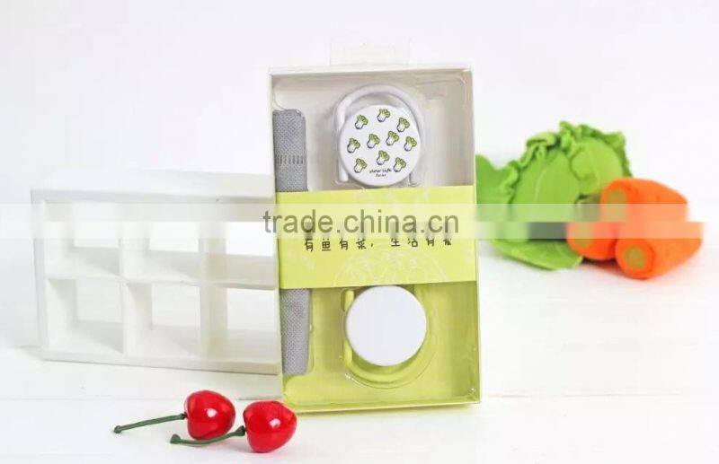 Fashion Ear hook designed earphone with spiral cable