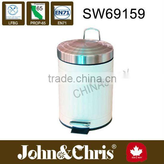 stainless steel trash bins